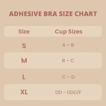 Adhesive Silicone Bra – Strapless Invisible Lift Bra for Backless & Strapless Outfits