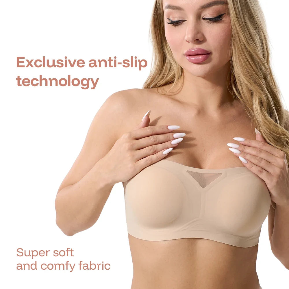 Anti-Slip Strapless Bra