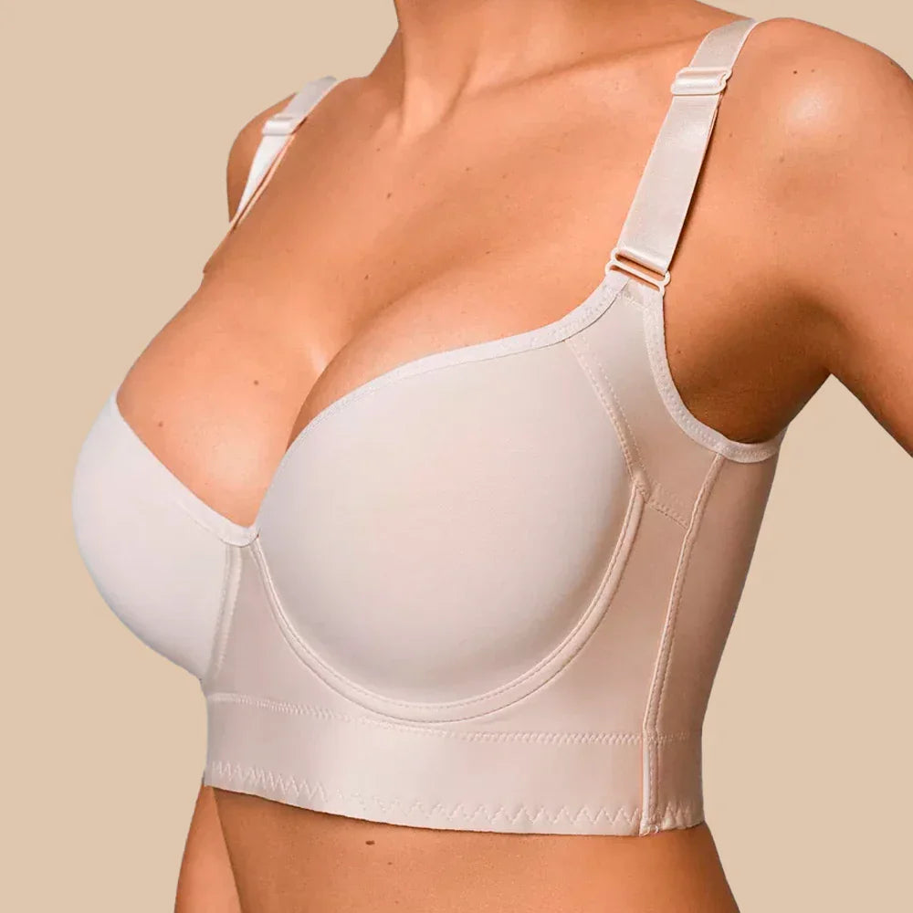High-Back Support Bra – Back Smoothing Bra with Superior Support & Posture Control