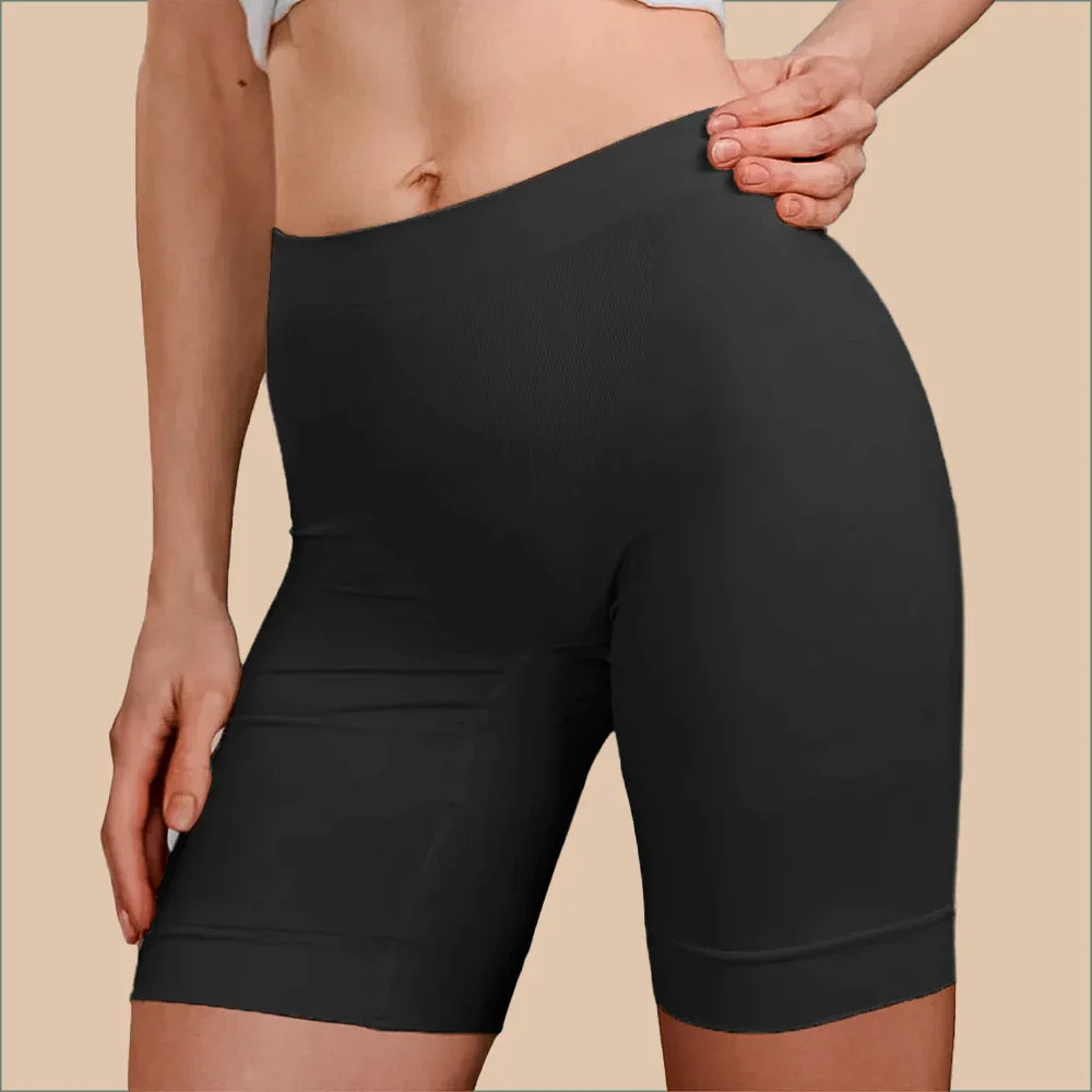 High-Waist Shaping Shorts – Seamless Tummy Control Shorts