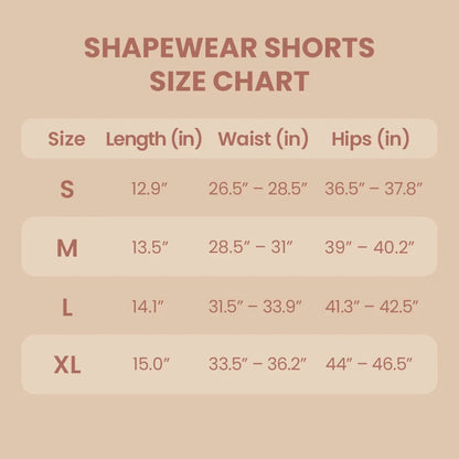High-Waist Shaping Shorts – Seamless Tummy Control Shorts