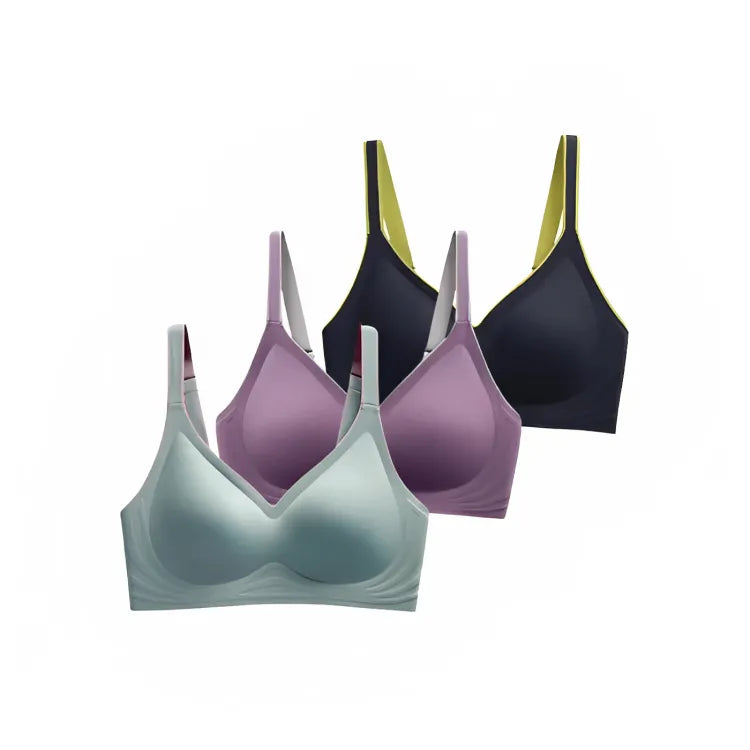 Comfort Slim Wireless Bra with Removable Padding