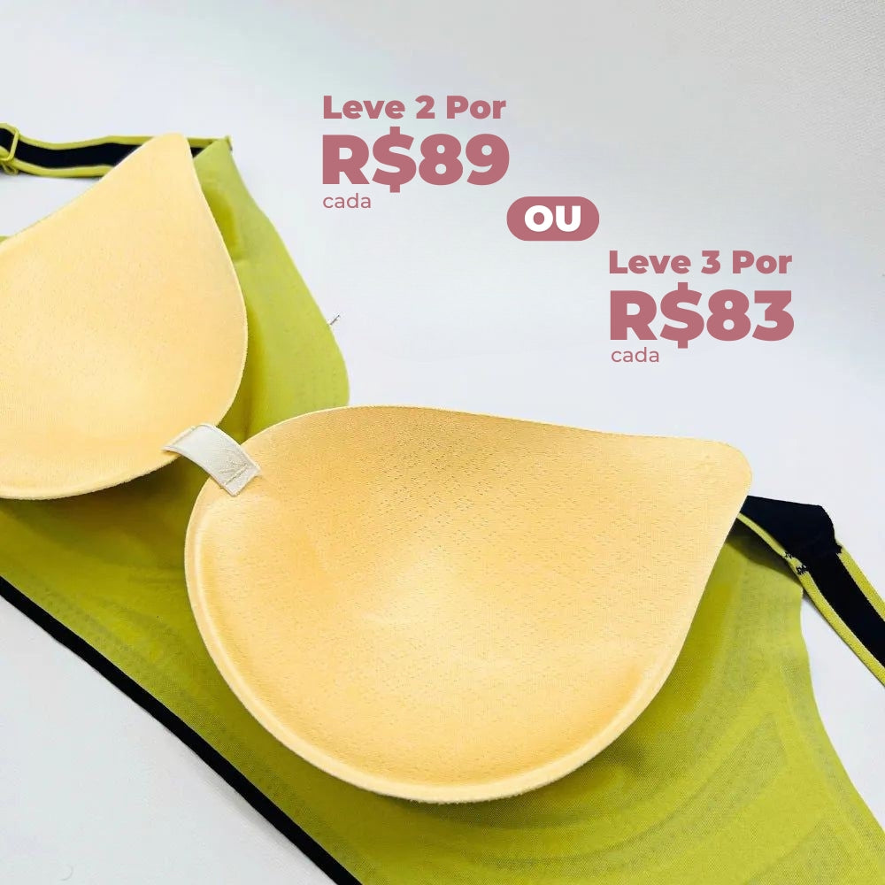 Comfort Slim Wireless Bra with Removable Padding