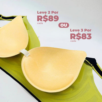 Comfort Slim Wireless Bra with Removable Padding