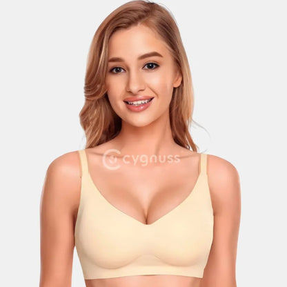 Comfort Slim Wireless Bra with Removable Padding