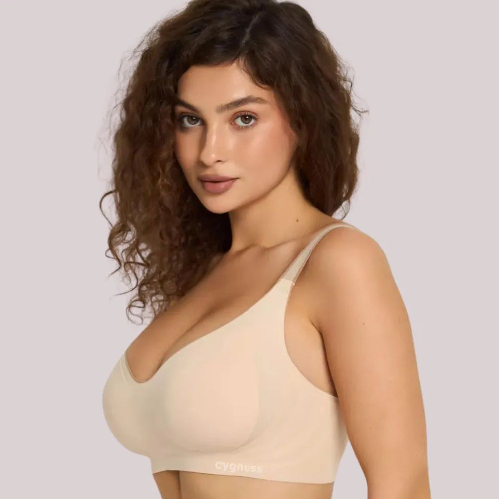 Comfort Slim Wireless Bra with Removable Padding
