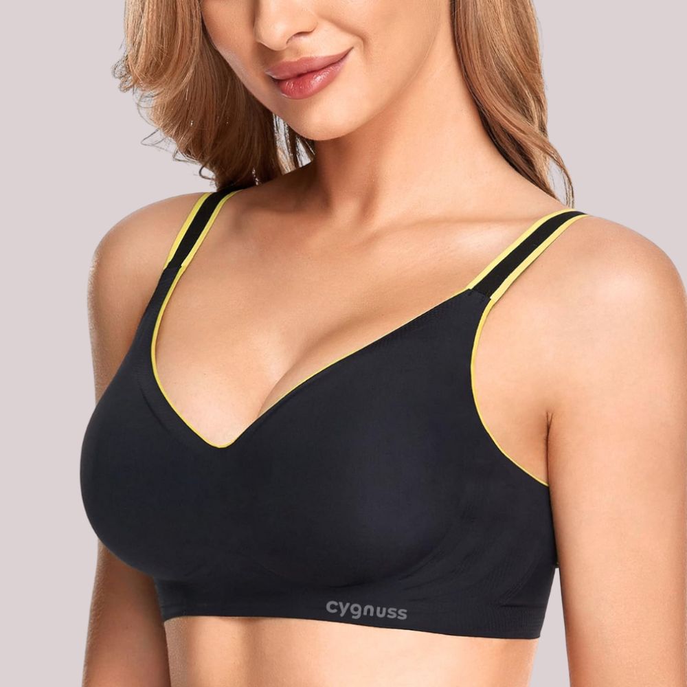 Comfort Slim Wireless Bra with Removable Padding
